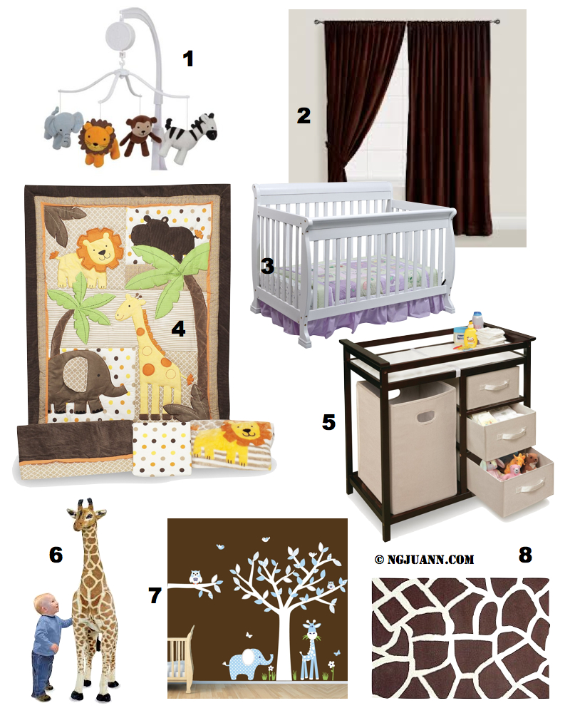 Safari Jungle Themed Nursery