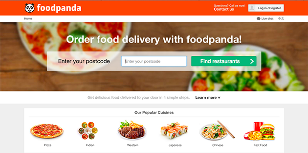 Foodpanda.sg Review
